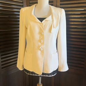 Armani Collezioni  White Cream Color Blazer!